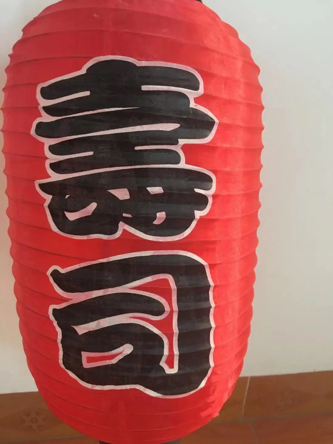 Custom Printing Cylinder Nylon Lantern Hanging Japanese Silk Lantern