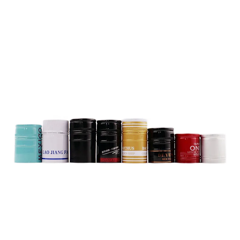 Rum Gin Tequila Spirits Wine Whiskey Bottle Caps 30mm Aluminum Ropp Cap