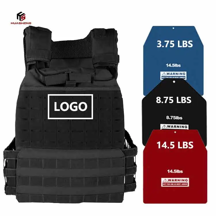DE 10 Farben Plate Carrier Einstellbare Fitness Gym Training Body Workout Gewichtsweste