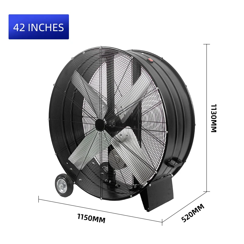 2021 Competitive price 800mm 400v 460v roof high efficiency industrial axial fan for central air conditioning fan