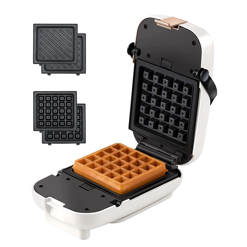 4 slice Breakfast Electric Toasting Machine Waffle And Grill Sandwich Maker Toaster Beaf Meat Steak Maker Hand Press
