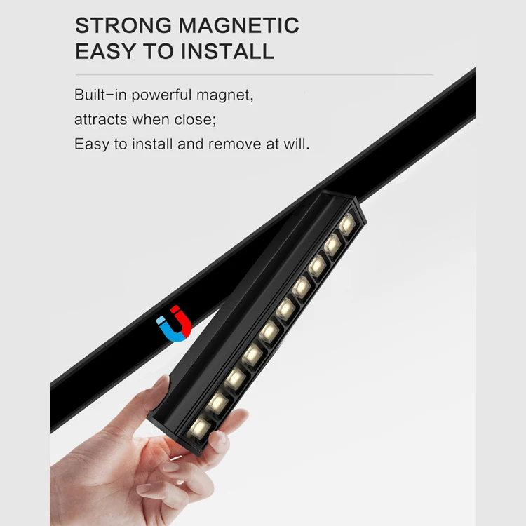 VACE Spot Cct 48V Gold Kitchen Grid Aluminum Body System Pendant Magnet Magnetic Led Track Lights