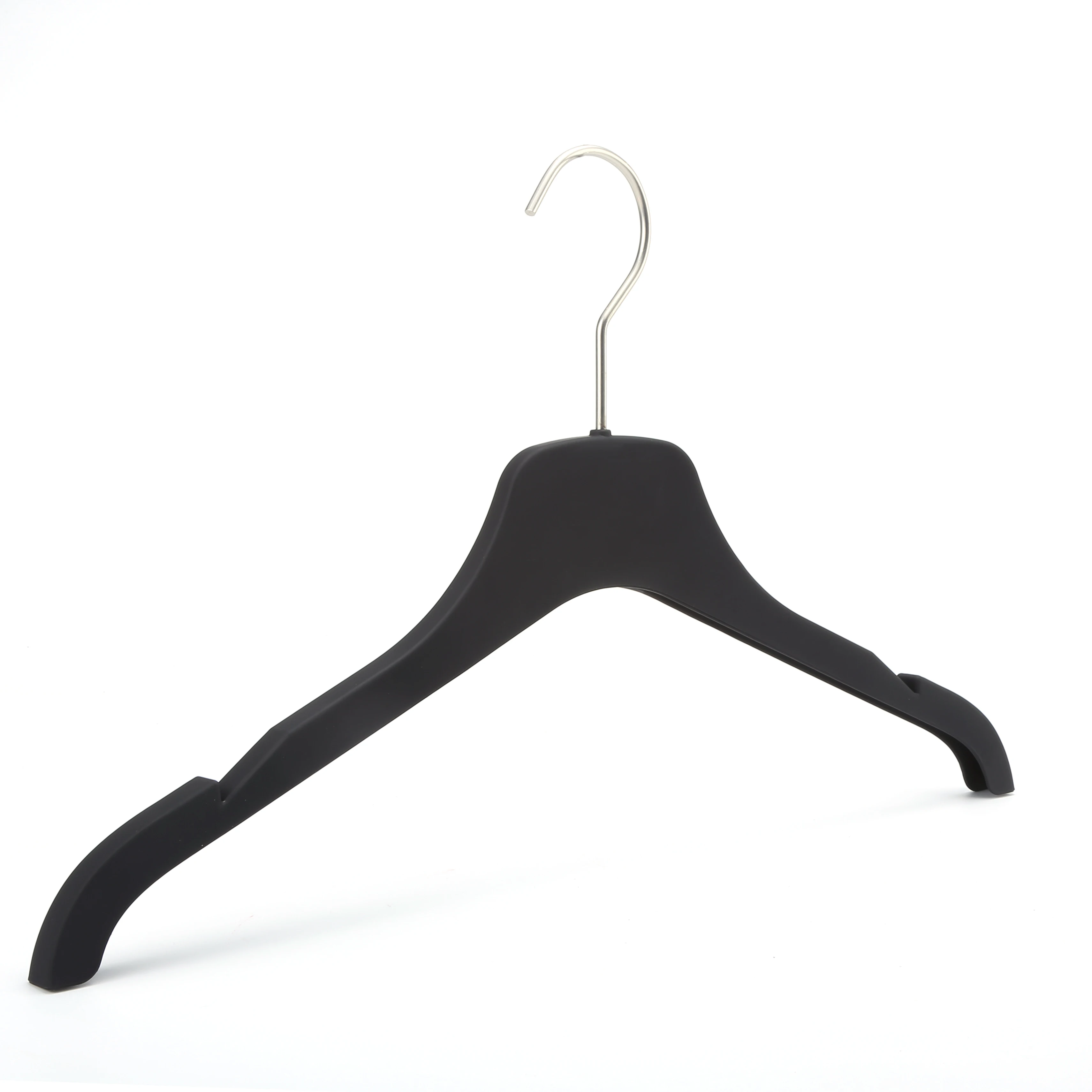 Luxury Wedding Dress Coat Hangers Adult custom for Clothing Stores Hanger Plastic Black Hangers