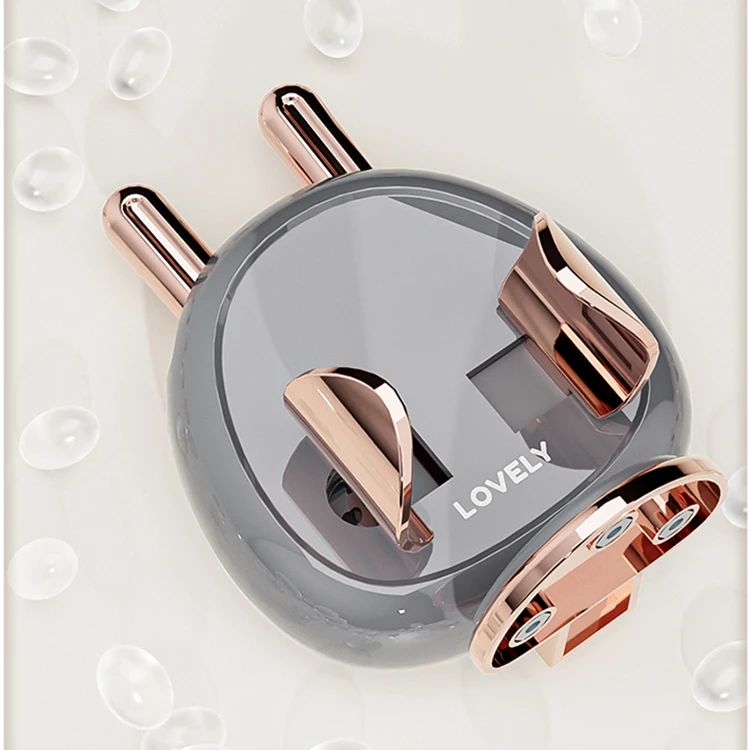 Sesame Good Quality Wall Install Toothbrush Rack Cartoon Animal Style Plastic Bathroom Holder for Electric Toothbrush