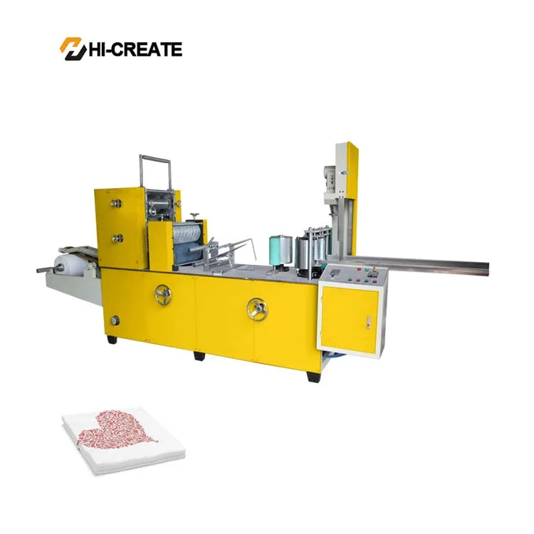 HC-NP High Speed Paper Napkin Machine Prices