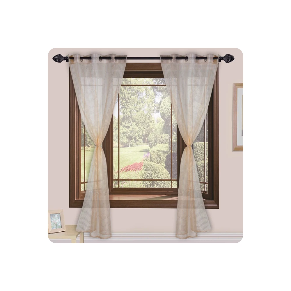 Modern Design Best Selling Window Curtains 100% Pure Cotton Customized Print Window Curtain for Sale