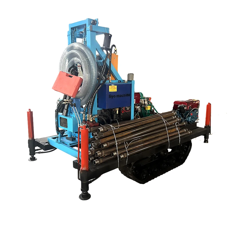 portable well drilling rig for 150 160 meters deep sunmoy water well machine mine drilling rig supplier