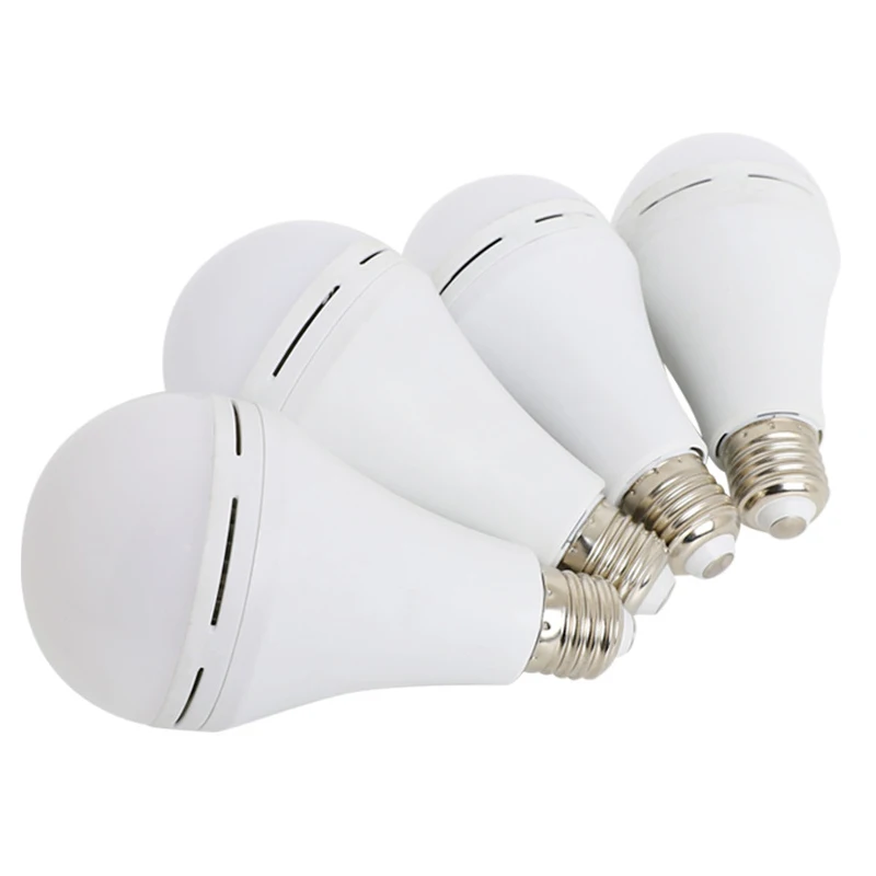 Светодиодная аварийная лампа высокой яркости 9 Вт 12 Вт 15 Вт 18 Вт, CE RoHS, оптовая продажа, умная быстрая зарядка, E27 B22, перезаряжаемая Светодиодная лампа