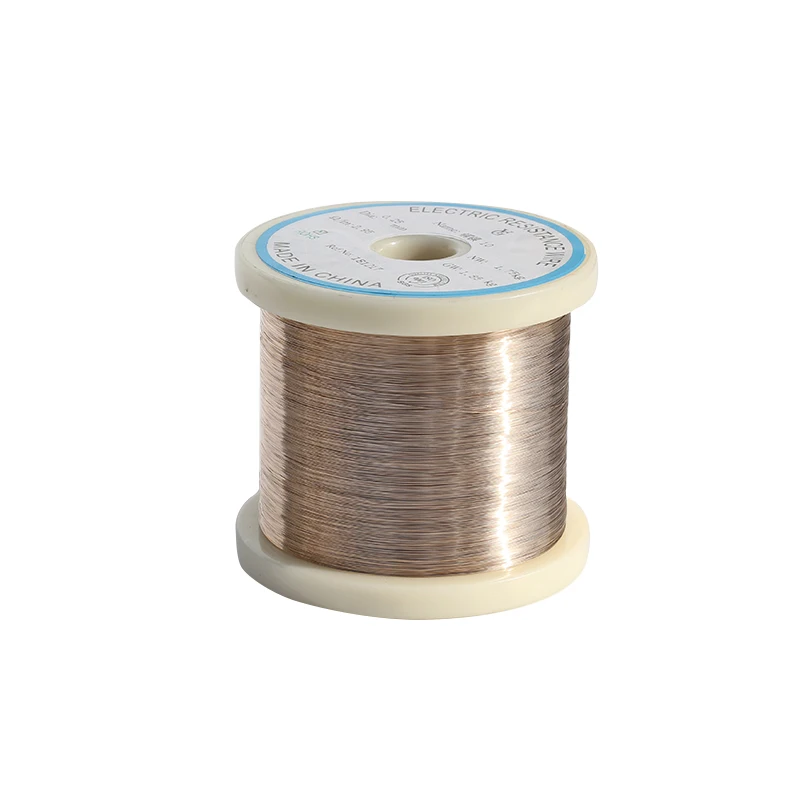 Jiangsu Haiwei 6J12 Manganin Alloy Copper Nickel Electric Resistance Alloy Heating Resistance Wire for Industry