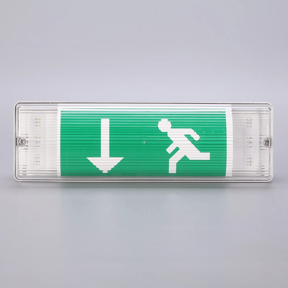 Rechargeable Small IP65 Plastic Waterproof Emergency Lamp Bulkhead Emergency Light