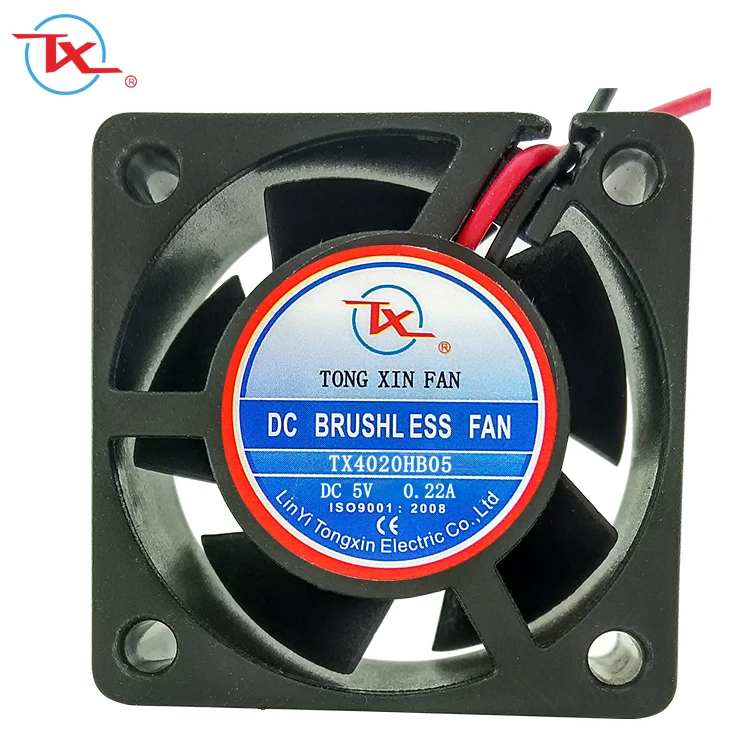 4020 DC Brushless fan 5V 12V 24V, 40x40x20mm DC mini fan sleeve or ball bearing, 1.5 inch 40mm DC Computer Cooling fan