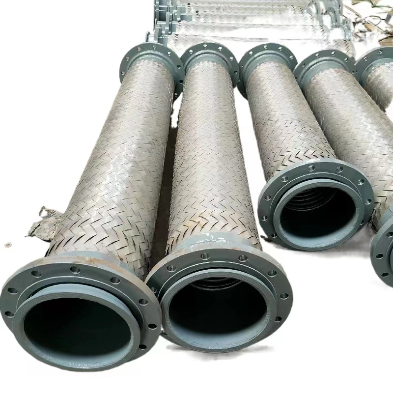 Durability 304/316L  Braided Steel Strip Metal Hose Braided Large Diameter Metal Hose