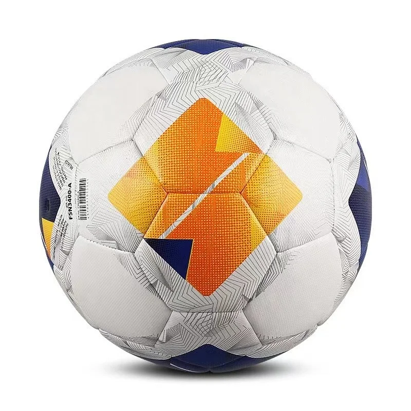 balon de futbol 2024 custom logo Thermal bonded sealed  textured PU molten 5000 leather match soccer ball football ball