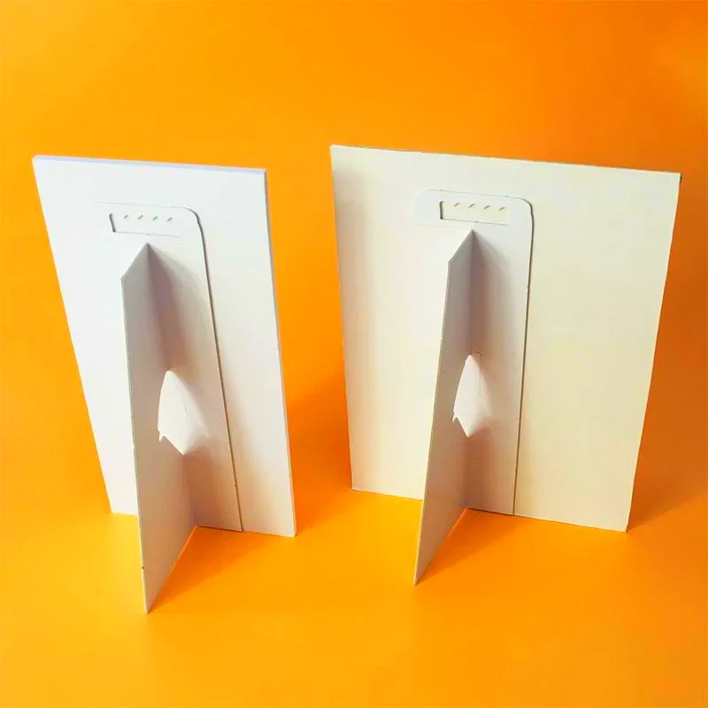 Manufacturer Cheap Cardboard Counter Card Display Stand For Advertising Strut Card