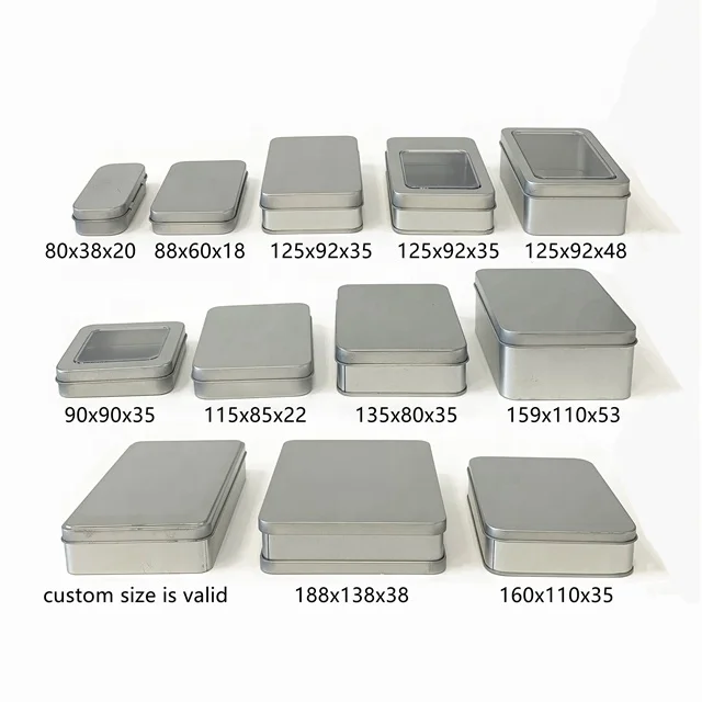 Hot Sale Rectangular Metal Tin Box Princess Puzzle Tin Box with Embossing Logo Accept Custom