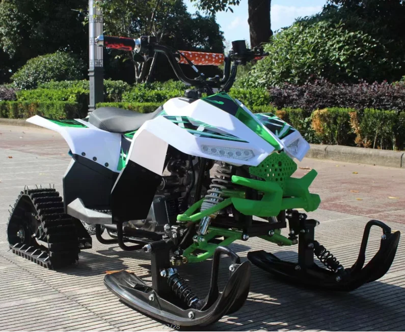 YumuQ  229*110*113cm Best Mountain Sleds 60KM/H High-Performance 150CC/200CC Electric Start/Hand Pull