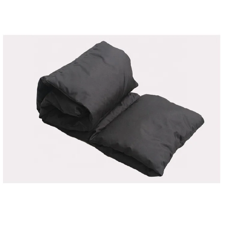 winter down puffer scarf  nylon fabric Duck Down Filling Winter Women Ladies Neck Scarf Loop Scarves