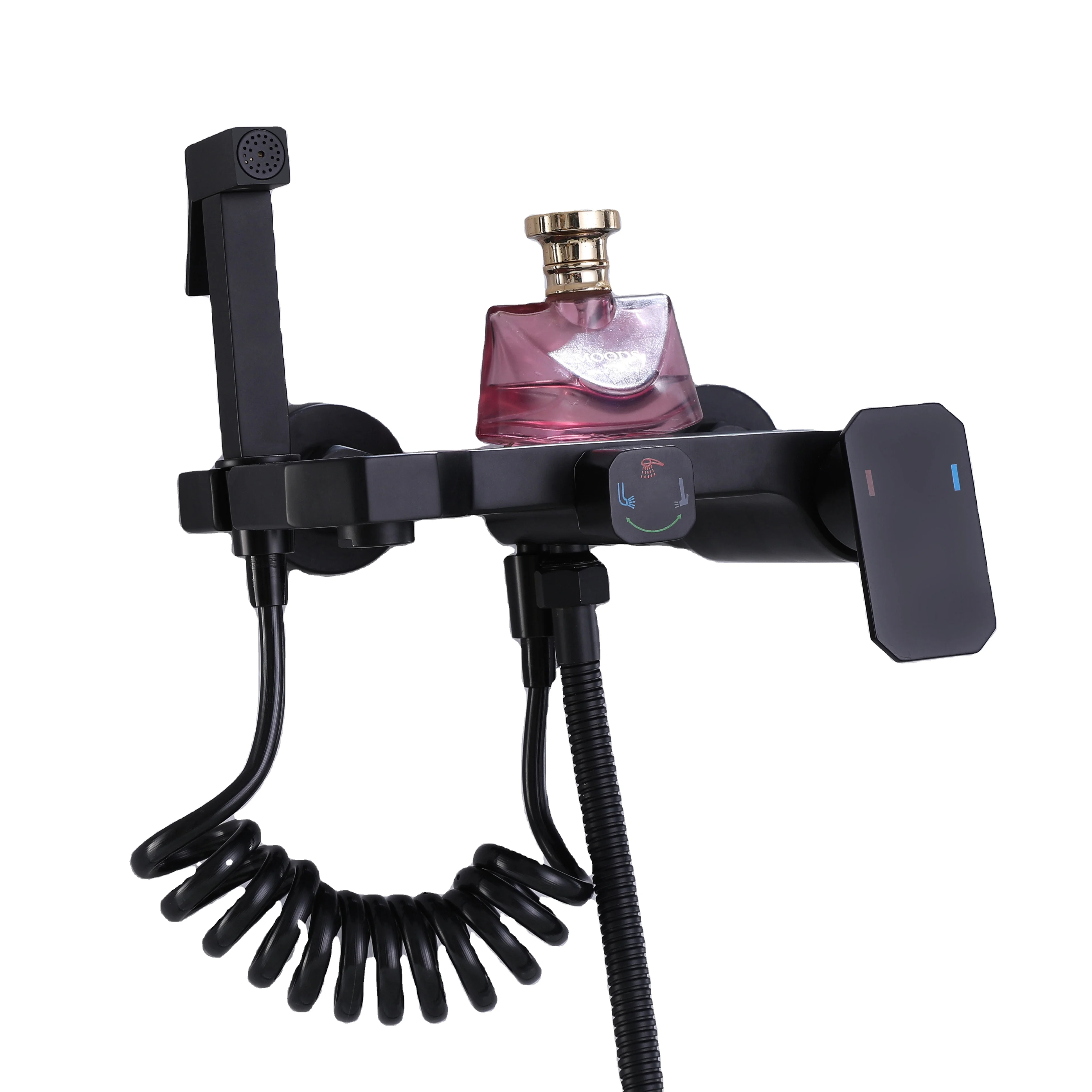 Customizable Stainless Steel Waterfall Spout Bath Faucet Mixer Classic Thermostatic Chrome Brass Shower Bathroom Bathtub Massage
