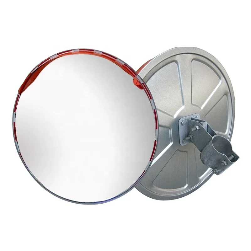 stainless steel outdoor safety traffic convex mirror