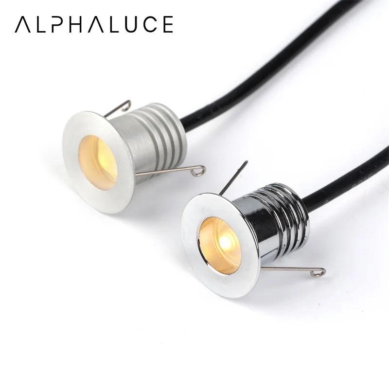 2W Under Cabinet Dimmable Down Lights Mini Slim Downlight Round Housing Spotlight Led Spot Light