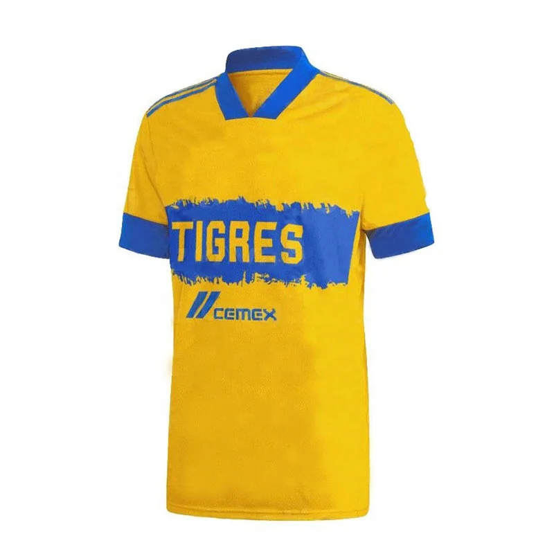 
2021 22 Thailand Quality Shirts Camiseta Jersey Tigres UANL Futbol Soccer 