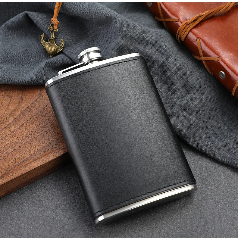 HOT sale Custom Hip Flask Stainless Steel Hip Flask Gift Set Flask