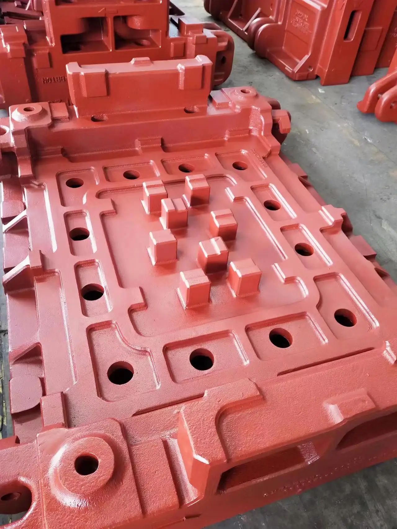 Cast iron Casting mini vertical plastic New rubber Injection blow Molding Machine spare parts