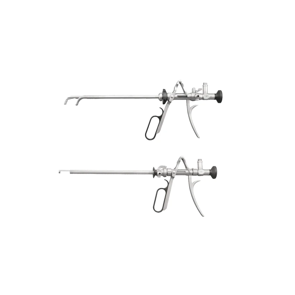 Powerful Steel Lithotripsy Forceps Complete Set Urinary Apparatus with 4*302mm Endoscope Anorectal Surgery Equipments