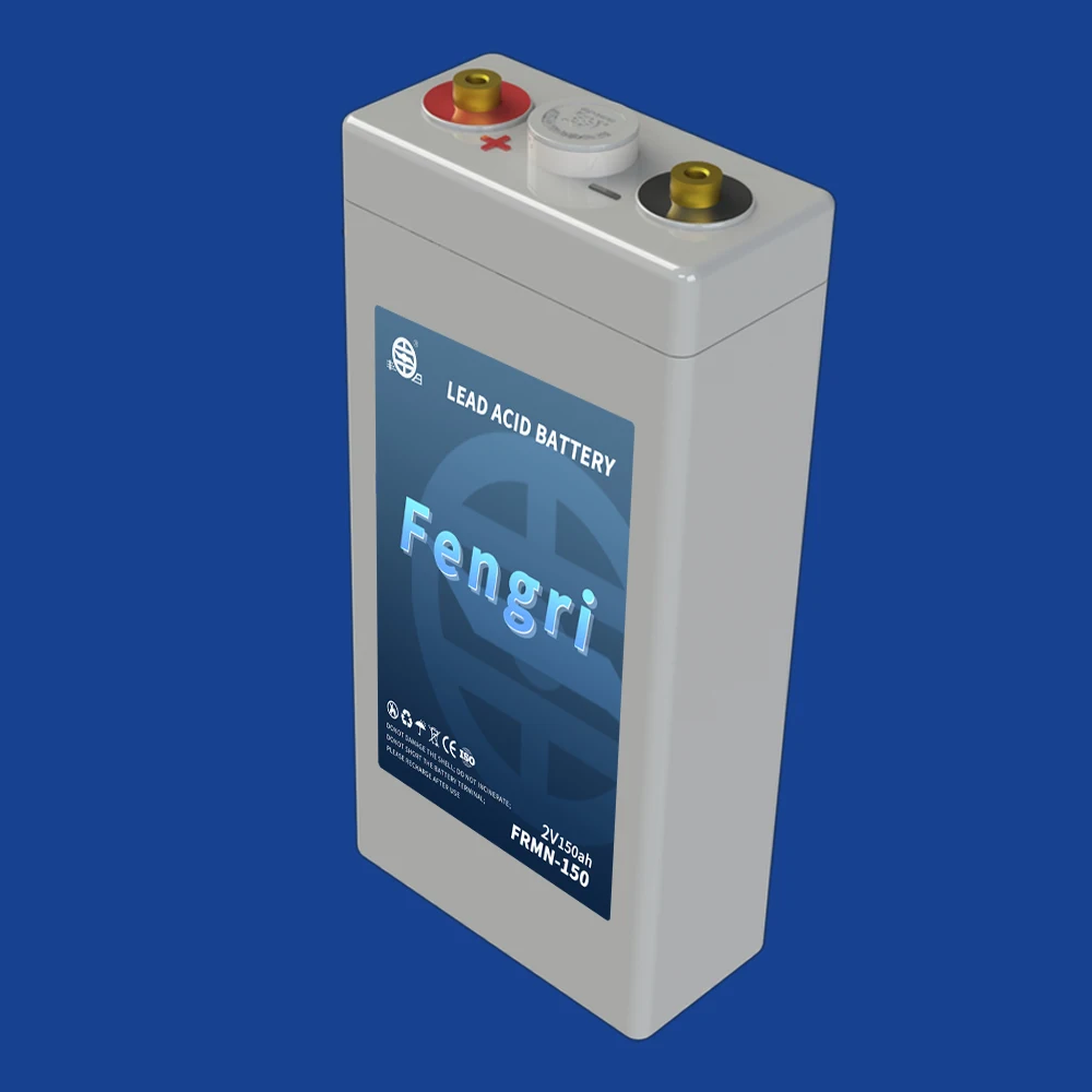 Плоская свинцово-кислотная батарея Fengri 2V150Ah AGM используется для производства электроэнергии и хранения энергии