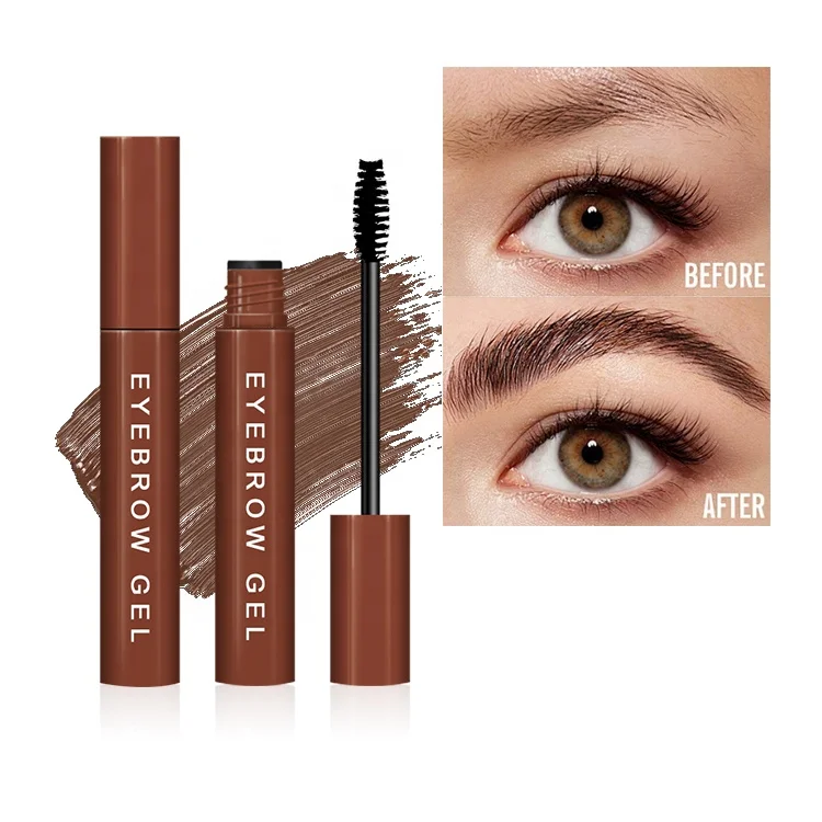 Private Label Sculpting Eyebrow Cream Waterproof 5 Shades Brow Tinted Private Label Non Clumping Eyebrow Mascara