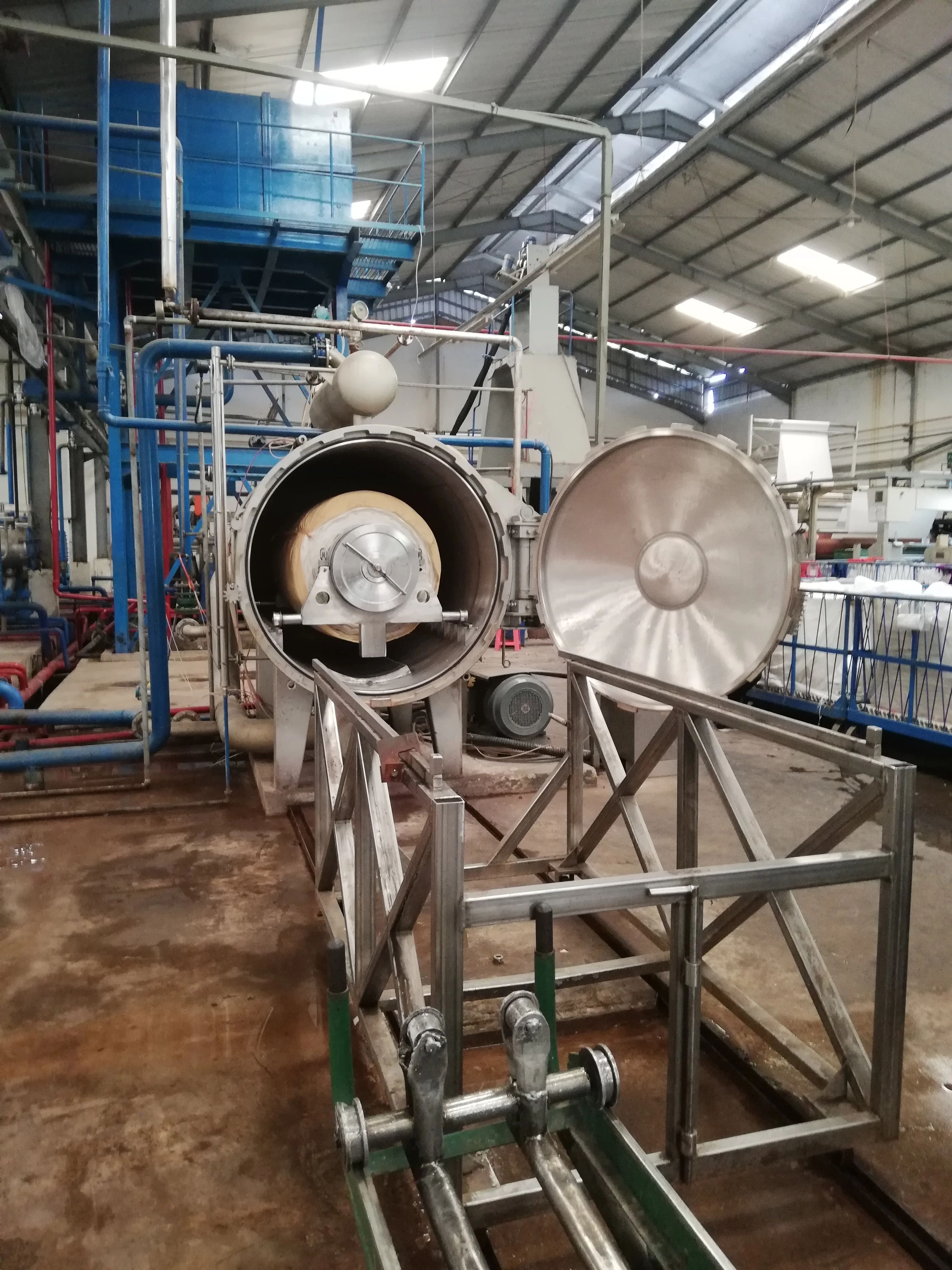 medical cotton gauze bleaching machine gauze dyeing machine cotton yarn bleaching line high quality