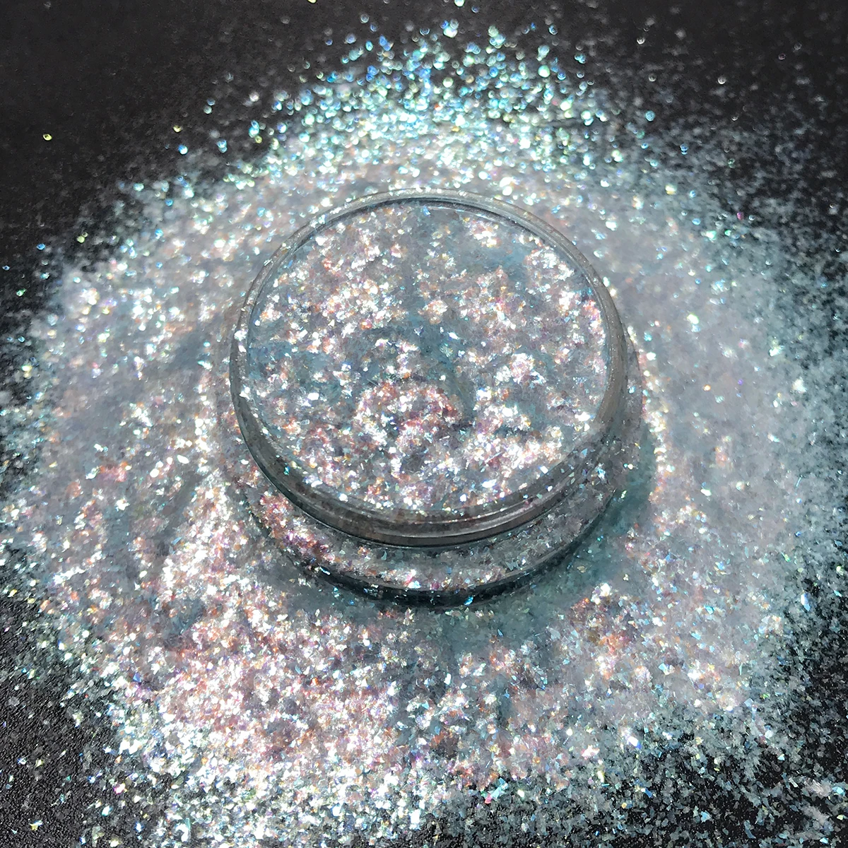 Pearls Diamonds Pigment Cosmetics Natural Mica Glass Flakes Powder for Resin Painting Arts and Crafts Nail Art DIY Decoration