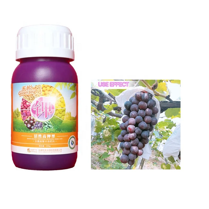 Органическое удобрение гуминовой кислоты, водорастворимое сельскохозяйственное жидкое удобрение гуминовой кислоты Green Joy, Китай, заводская цена