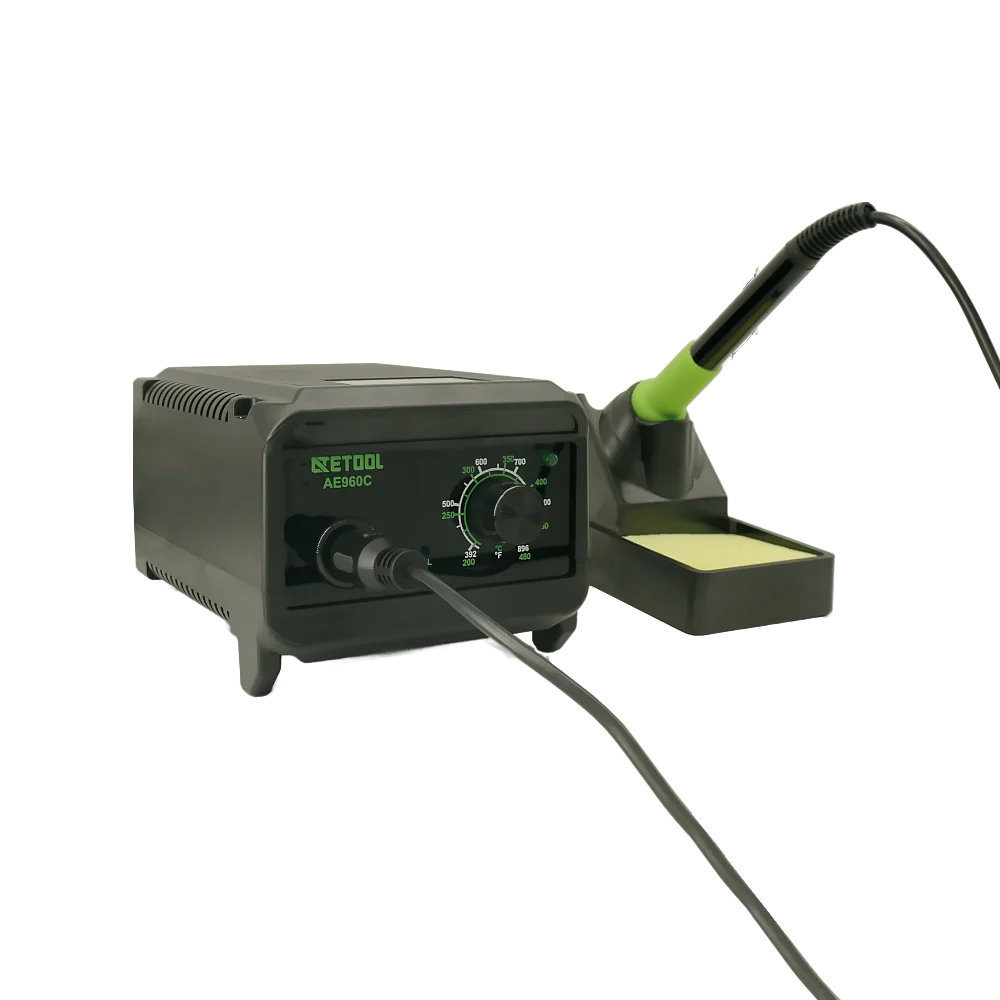 Паяльная станция ATETOOL AE960C 60 Вт с нагревательным элементом PTC T900 универсальная