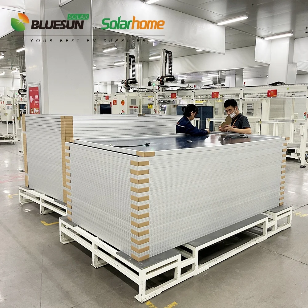 New High Efficiency Bifacial Solar Panel 600W HJT Solar Panels 600 Watt Ground-mounted Solar Panels 600W