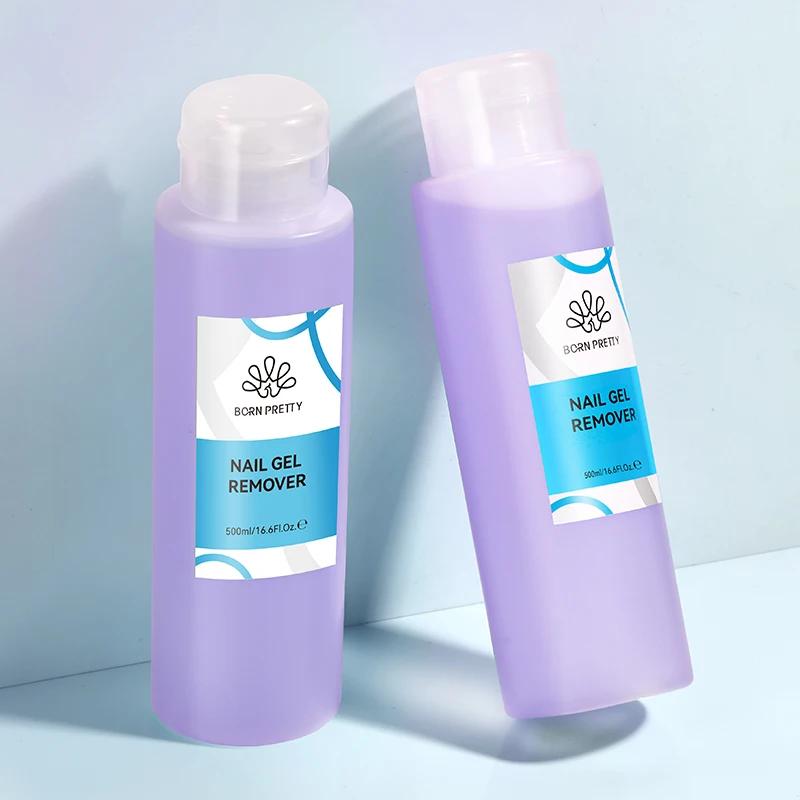 BORN PRETTY Upgrade Nail Gel Remover 500ml Mild Armor UV Nail Gel Polish Remover Liquid Can Strengthen and Firm Nails