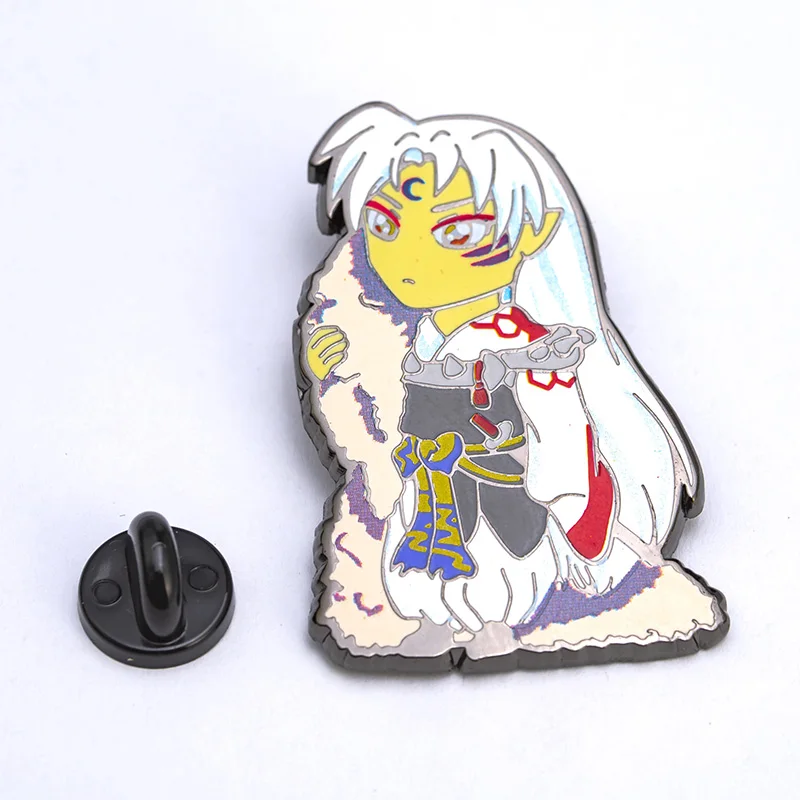 Top selling silver plated lovely hard enamel pin