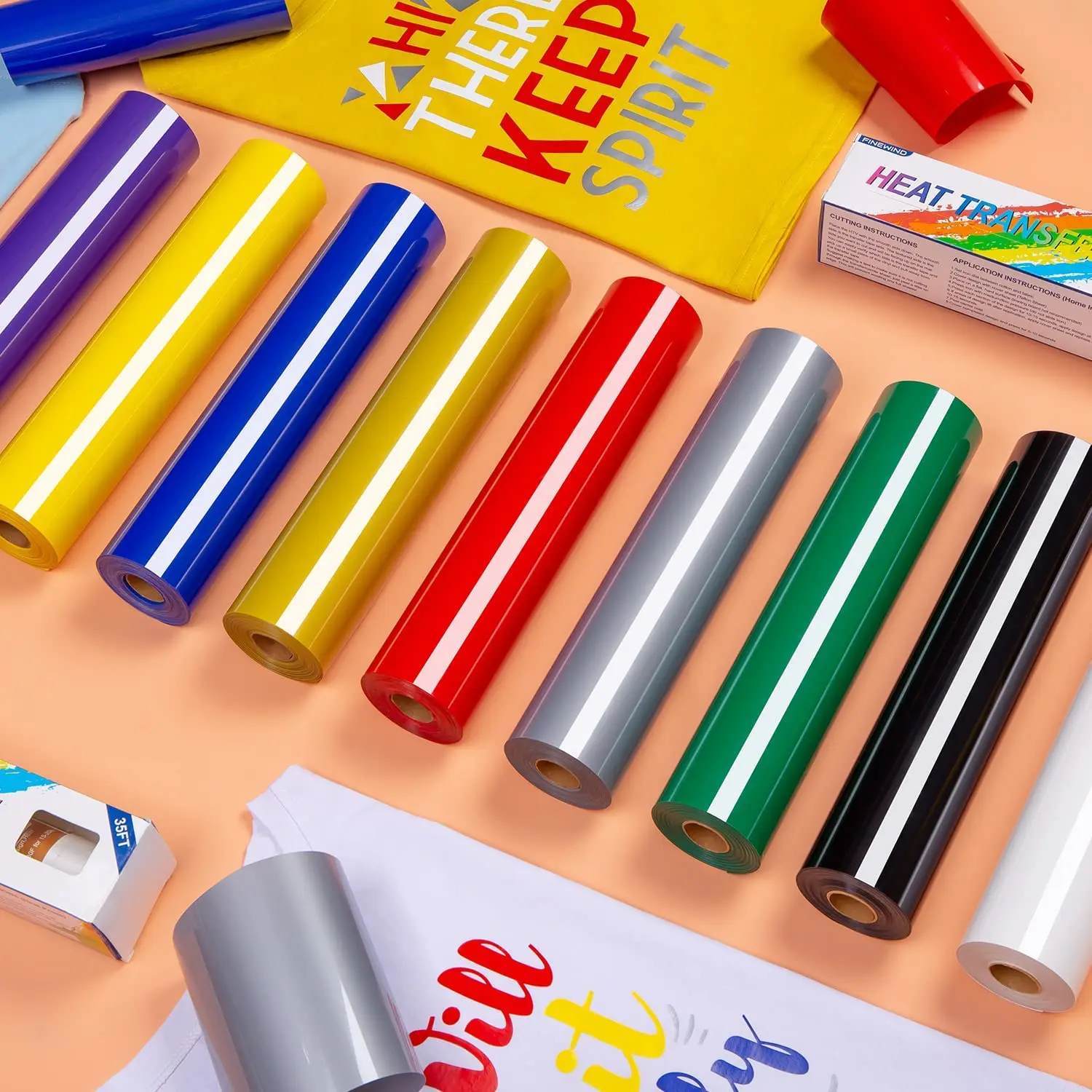 Korea Quality Easy weed 30cm 50cm Hot Peel Pu  Pvc Iron On Htv Heat Transfer Vinyl For T-Shirts Textil Wholesale