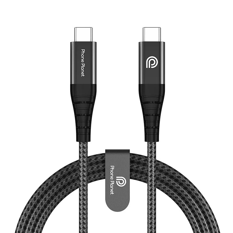 Amazon Hot Sale Custom High End Prevent Fracture Nylon Braided Wire Super Fast Charger 100W PD USB Data Cable