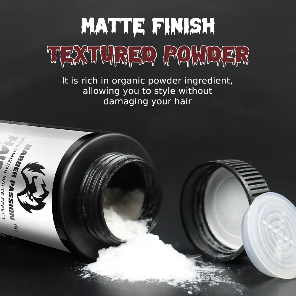 ARGANRRO BRANDED Barber Dust Powder ,custom Hair Styling Powder Spray for Barbershop