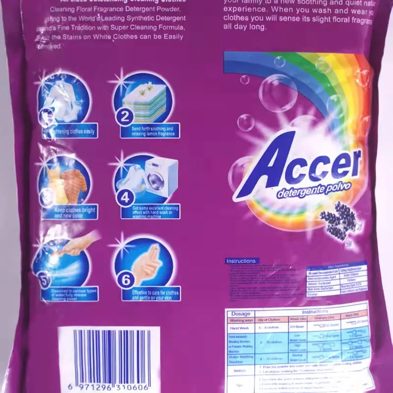 Hold High Quality Bulk Packed Bulk High Quality Laundry Emulsifier Detergent Power Washing Powder