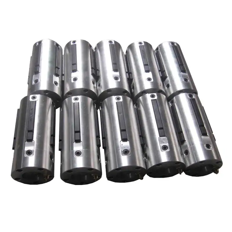 High precision inflatable shaft for slitting machine