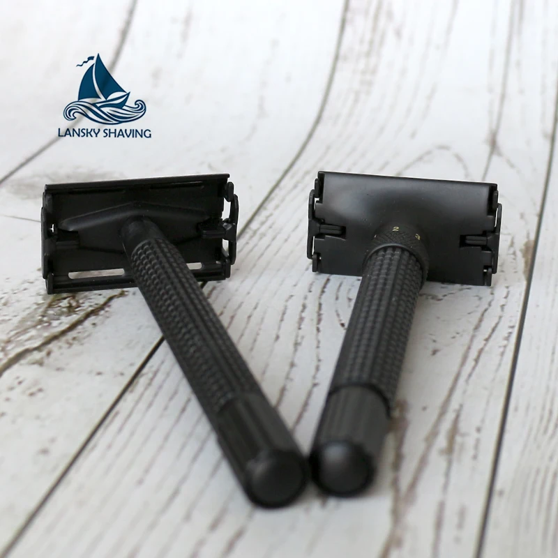 Оптовая продажа, металлическая Регулируемая Безопасная бритва с двойным краем