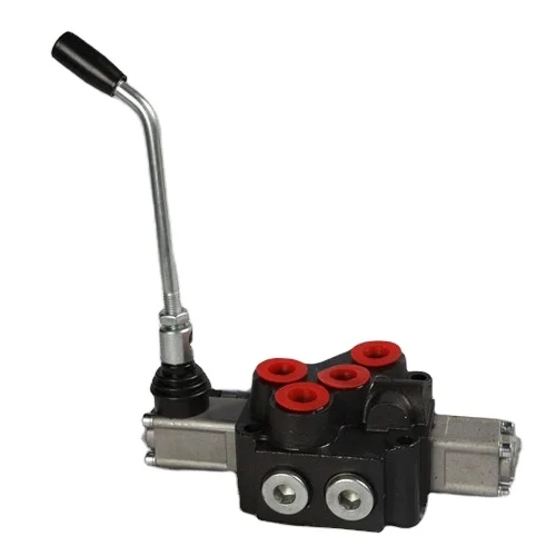 Noise Levels Low Hand Operated Control Monoblock Directional Valve  Hydraulic