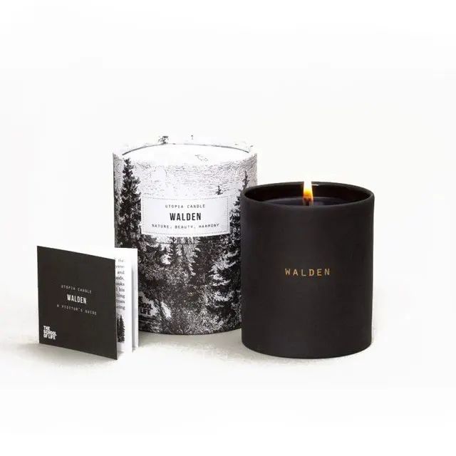 Eco-friendly black candle tube box custom wax kraft boxes gift paper tubes packaging boxes for candle