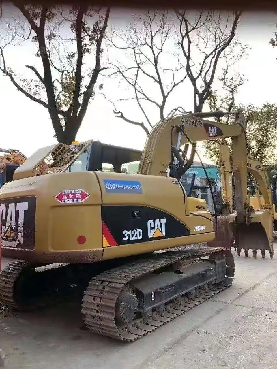 Japan Cat 312D used wheel Excavator CAT 312D Used Caterpillar 312D backhoe excavator loader