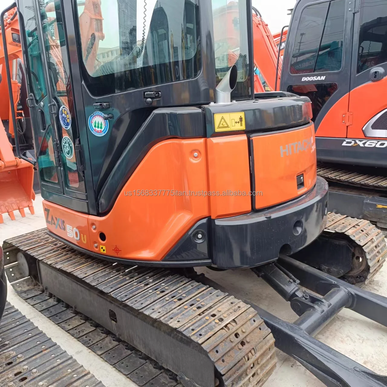 Hitachi ZX50u 5 TON Mini Excavator 5ton Excavator Mini Excavator High Quality and Hyperkinesis Made in JAPAN