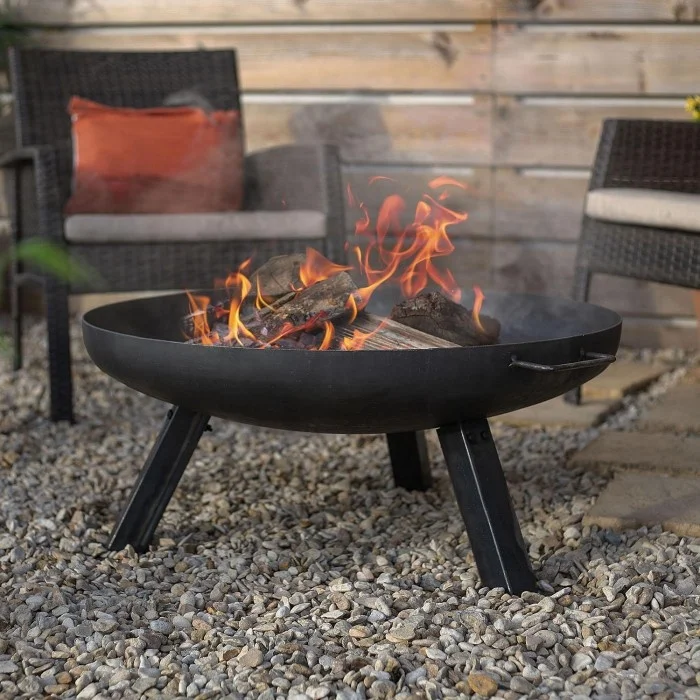 Металлическая штамповка firebowl современный дизайн под заказ костра для улицы/дома/сада из кортеновой стали
