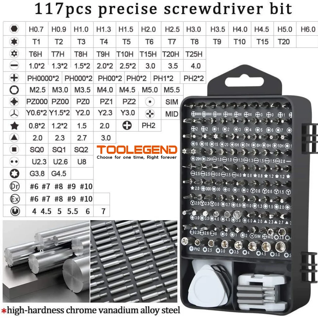 138-piece screwdriver set Computer  mobile phone and various precision instrument repair kit
