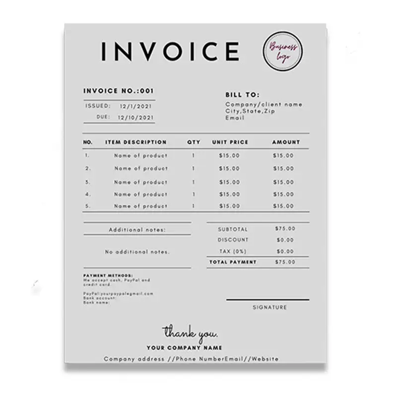 Good Quality Customized Carbonless Paper Book Office Paper Sales For Commercial Receipt Printing